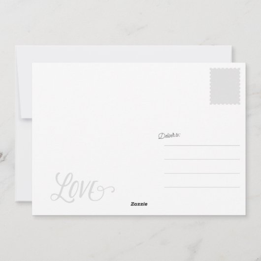 バレンタインデーはがき シーズンカード (裏面)