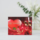 バレンタインデーはがき シーズンポストカード (スタンド正面)