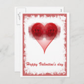 バレンタインデーはがき シーズンポストカード (正面/裏面)