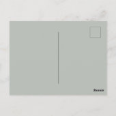 バレンタインデーはがき ポストカード (裏面)