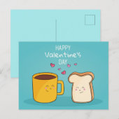 バレンタインデーはがき ポストカード (正面/裏面)