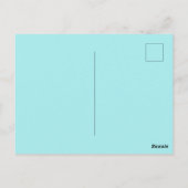 バレンタインデーはがき ポストカード (裏面)