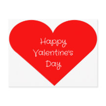 バレンタインデーはがき