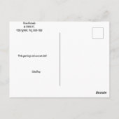 バレンタインデーはがき ポストカード (裏面)