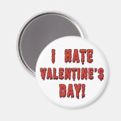 バレンタインデーは大嫌い マグネット (正面/裏面)