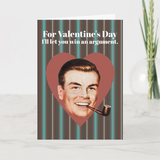 バレンタインデーは議論を勝ち取らせよう。 シーズンカード (正面)
