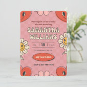 バレンタインデーをテーマにした赤ちゃんシャワーの招待状 シーズンカード (スタンド正面)