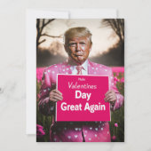 バレンタインデーを再び偉大にしよう 招待状 (正面)