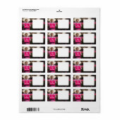 バレンタインデーを再素晴らし開 ラベル (フルシート)