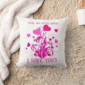 バレンタインデーを愛してる人は絶対に無い クッション (ブランケット)