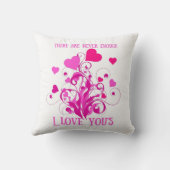 バレンタインデーを愛してる人は絶対に無い クッション (裏面)