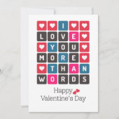 バレンタインデーを愛してる シーズンカード (正面)