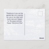 バレンタインデーを愛し合おう ポストカード (裏面)