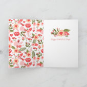 バレンタインデーを愛する女の子 シーズンカード (内部)