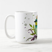 バレンタインデーを愛する鳥 コーヒーマグカップ (左)