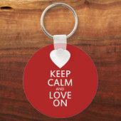 バレンタインデーを愛する キーホルダー (正面)