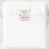 バレンタインデーを甘くするためのちょっとした楽しみ スクエアシール (バッグ)