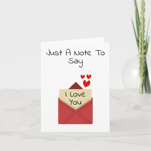 バレンタインデーを言うメモだ シーズンカード (正面)