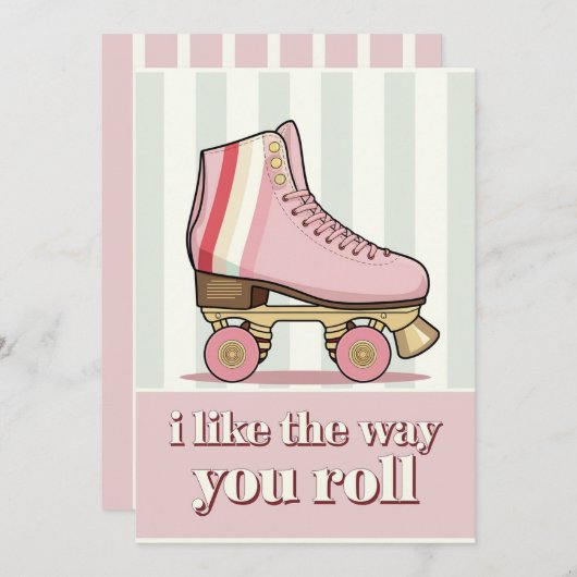 バレンタインデーを貴方がロックするその方法が好き カード (正面/裏面)