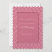 バレンタインデーを赤面 セーブザデート (裏面)