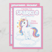 バレンタインデーを輝かせる教室バレンタインデー 招待状 (正面/裏面)