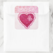 バレンタインデーアワガールベビー スクエアシール (バッグ)