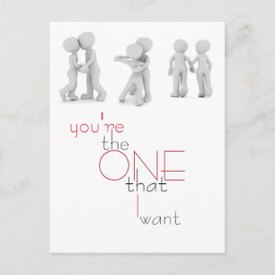 バレンタインデーイラストレーションはがき シーズンポストカード