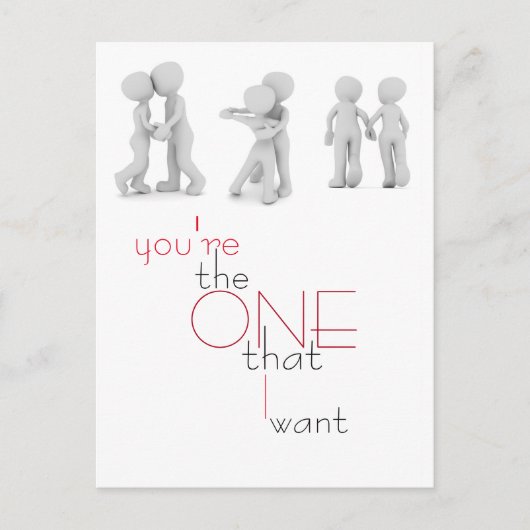 バレンタインデーイラストレーションはがき シーズンポストカード (正面)