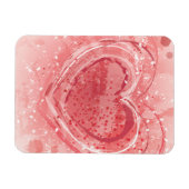 バレンタインデーイラストレーション マグネット (横)