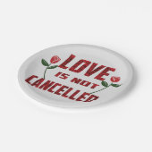 バレンタインデーエレガントに愛して|過去記事 ペーパープレート (アングル)