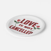 バレンタインデーエレガントに愛して|過去記事 ペーパープレート (アングル)