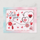 バレンタインデーエレガントに愛して|過去記事 ポストカード (正面)