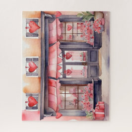 バレンタインデーオールドタウンショップ ジグソーパズル