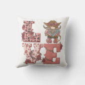 バレンタインデーカウボーイ格言 クッション (裏面)