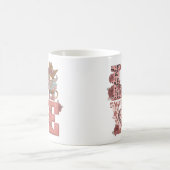 バレンタインデーカウボーイ格言 コーヒーマグカップ (中央)