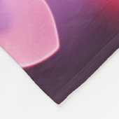 バレンタインデーカスタムの写真と名パーソナライズされた前 フリースブランケット (角)