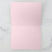 バレンタインデーカスタムの写真コラージビッグ カード (内部)