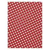 バレンタインデーカスタムスのテーブルクロス テーブルクロス (正面)