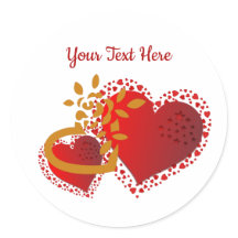 バレンタインデーカスタム文字ハッピーハート