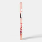 バレンタインデーカップの水色ダチュンド犬 Case-Mate iPhoneケース (裏面 / 左)