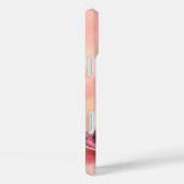 バレンタインデーカップの水色ダチュンド犬 Case-Mate iPhoneケース (裏面 / 右)