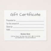 バレンタインデーカラフル素朴ハートギフトカード (裏面)