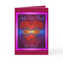 バレンタインデーカードテンプレート