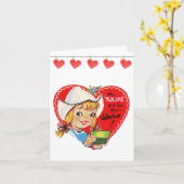 バレンタインデーカード カード (黄色い花)