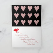 バレンタインデーカード シーズンカード (内部)