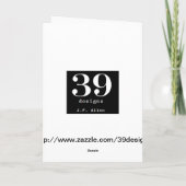 バレンタインデーカード シーズンカード (裏面)