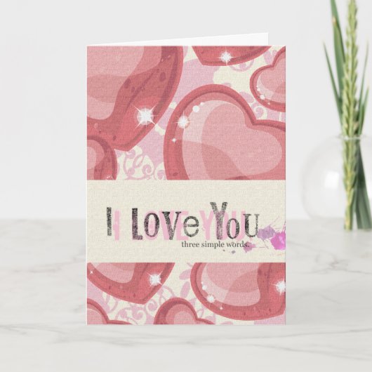 バレンタインデーカード シーズンカード (正面)