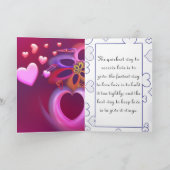 バレンタインデーカード シーズンカード (内部)