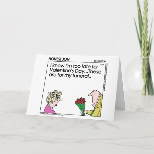 バレンタインデーカード シーズンカード (正面)