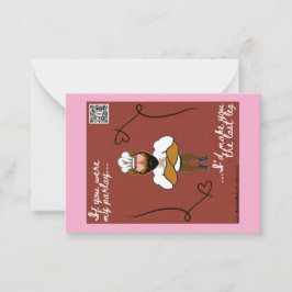 バレンタインデーカード #3 ノートカード